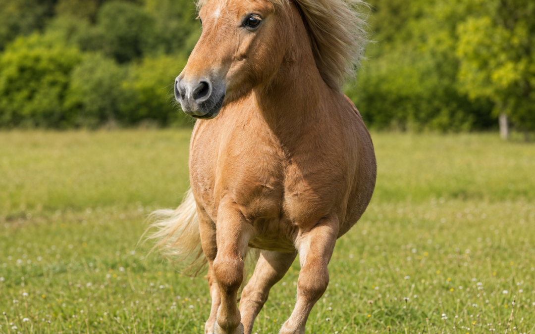 Ponny i galopp
