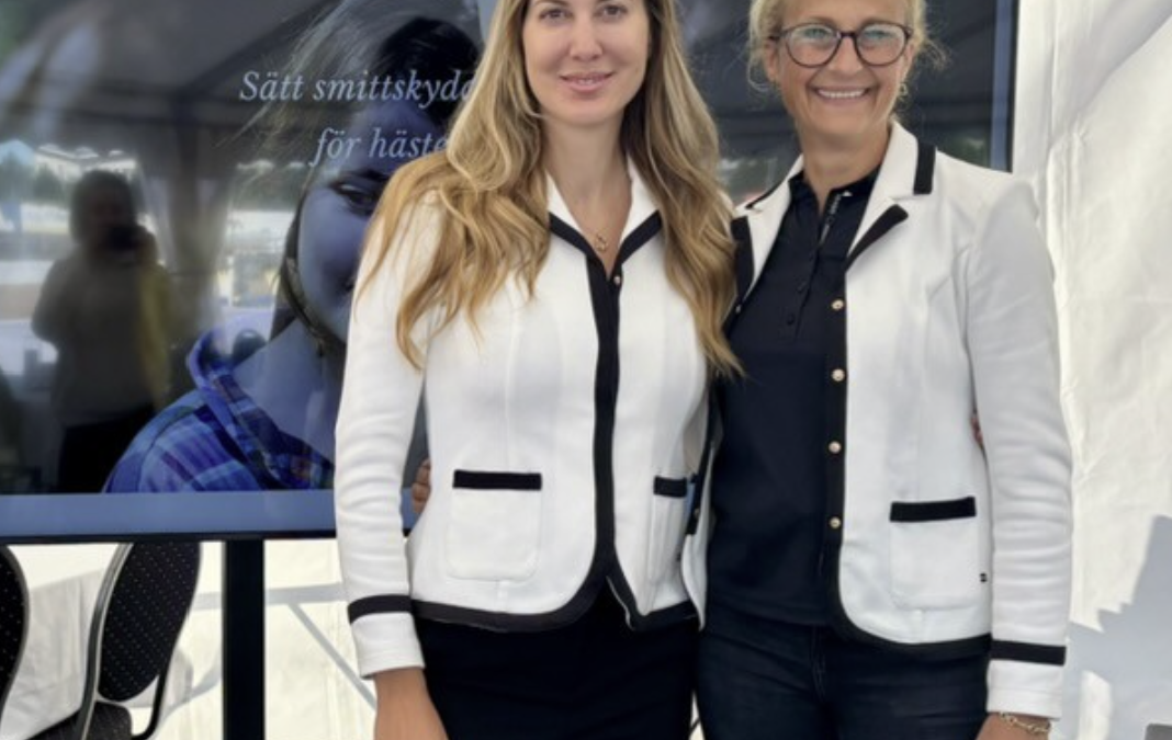 Emma och Anna på Westcoast Equestrian Week
